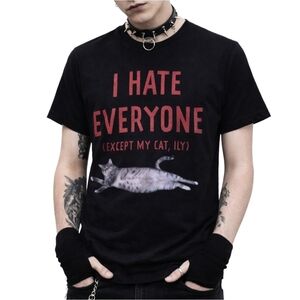 Goody Two-Sleeves I Hate Everyone T Shirt